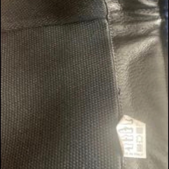 Made in Italy size 38 leather navy boots - Picture 7 of 9